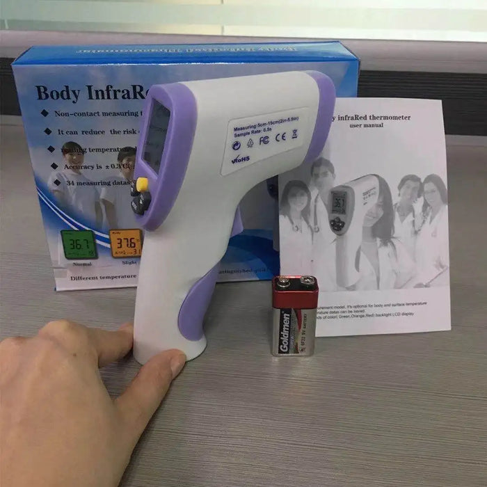 Portable Pet Infrared Temperature Scanner Hygienic, Precise & Stress-Free Use