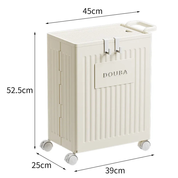 Yoga Mat Storage Basket Cream White