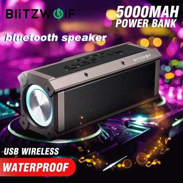 Waterproof Wireless Speaker 30W with TWS and EQ Modes
