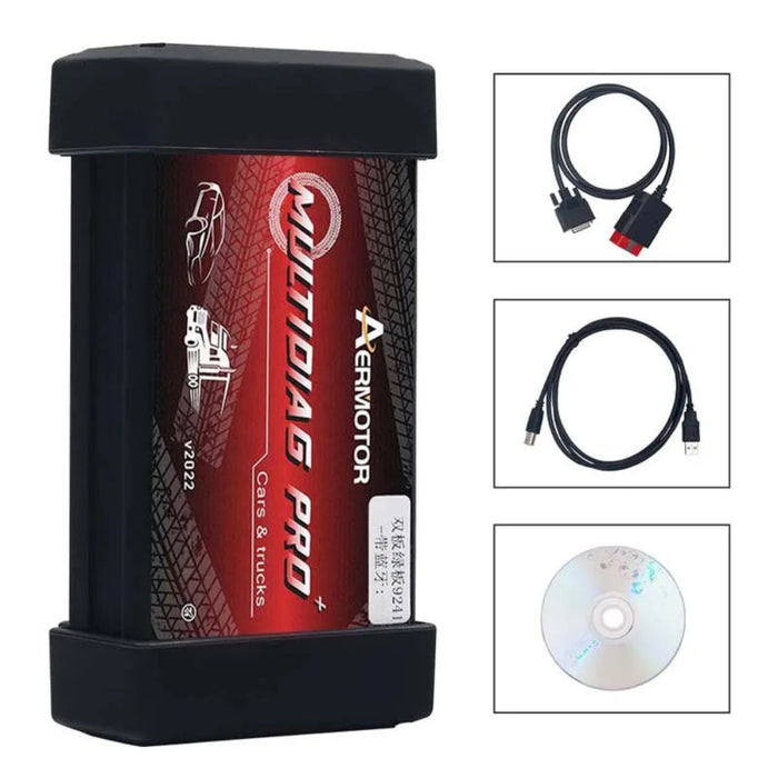 Bluetooth OBD Car Truck Scanner Code Reader & Diagnostic Tool with NEC relays and 9241 chip