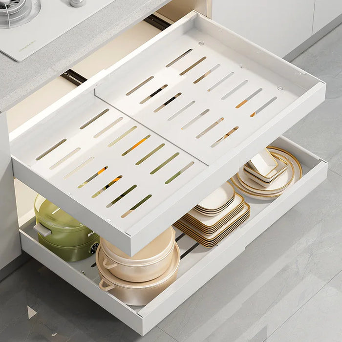 Sliding Roll-Out Shelf for Kitchen and Home Storage