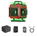 8 Line 3D 360 Degree Green Laser Level for Construction