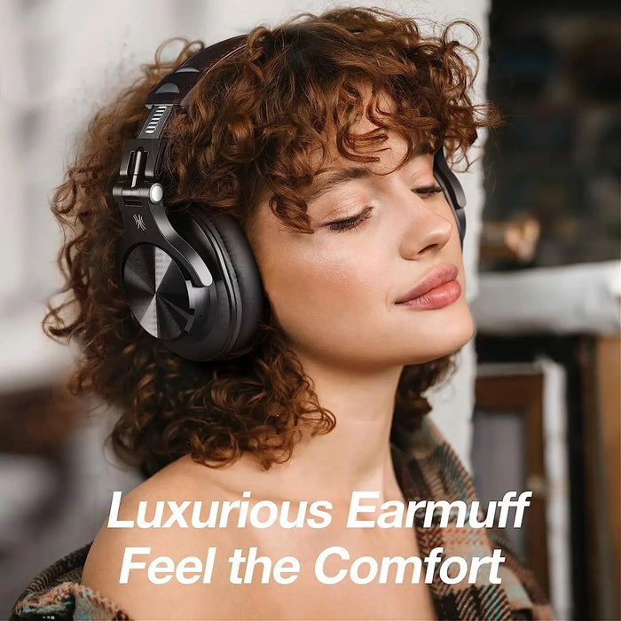 Studio Monitor Headphones Silver with Wireless Audio