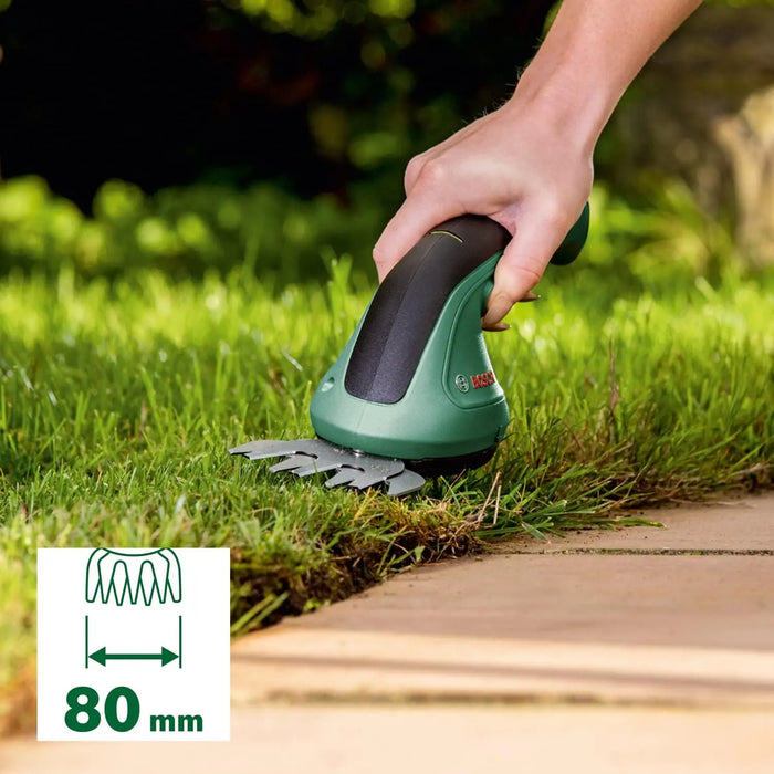 Compact and durable electric shear with dual blade system