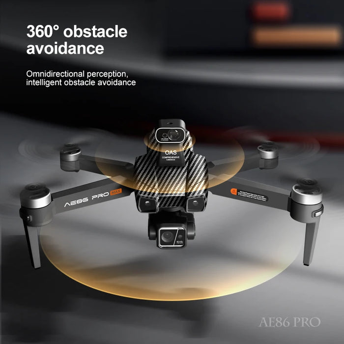 Brushless 8K Drone with Obstacle Avoidance and 8KM Range