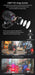 Dual 1080P Motorcycle DVR waterproof dash cam with WiFi and GPS (128GB) mounting kit