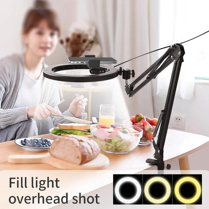 10-inch LED Selfie Ring Light with Adjustable Stand