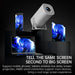 Bright and immersive display with professional imaging chip for stable and full HD 720P image