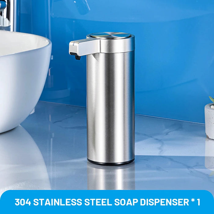 Stainless Steel Automatic Liquid Soap Dispenser – Hands-Free