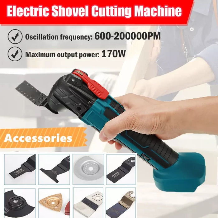 High-performance DIY tool with quick-change accessory interface
