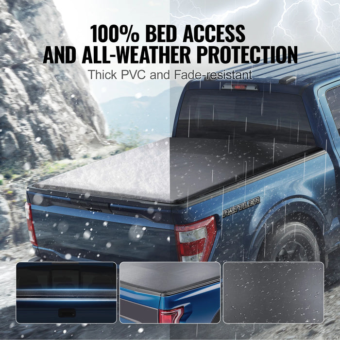  Roll-up design for easy access and secure cargo protection 