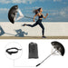 Made from high-quality polyester fabric, automatically inflates during running