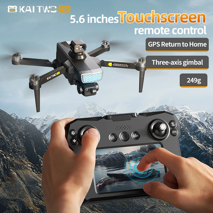 Portable 8K Camera Drone with Laser Obstacle Avoidance OAS-Screen control