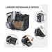Foldable and portable pet backpack for small to medium-sized pets