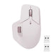 Rapoo MT760M Ergonomic Wireless Bluetooth Mouse Multi-Mode 4000 DPI Mini Light Pink for comfortable and efficient use