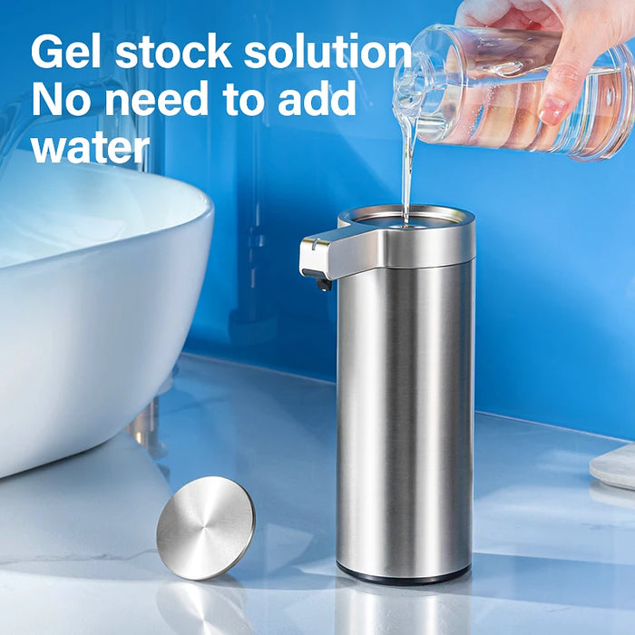 Stainless Steel Automatic Liquid Soap Dispenser – Hands-Free