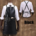 Unisex and versatile apron suitable for men and women in various industries such as salons, coffee shops, bistros, bakeries, and tattoo parlours
