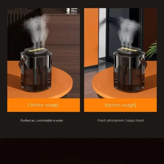 Large Capacity USB Humidifier with Ambience Light and Mute Function for Bedroom - FLUXA