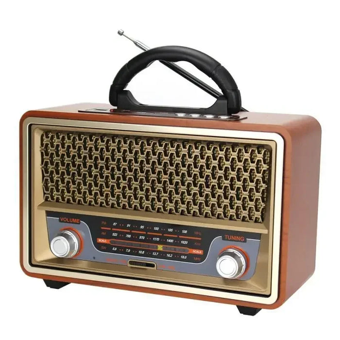 Multifunction Radio Speaker with Subwoofer and Bluetooth