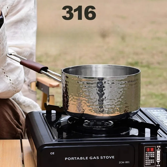 Detachable Outdoor Milk Pot, 316 Steel, 22cm Size