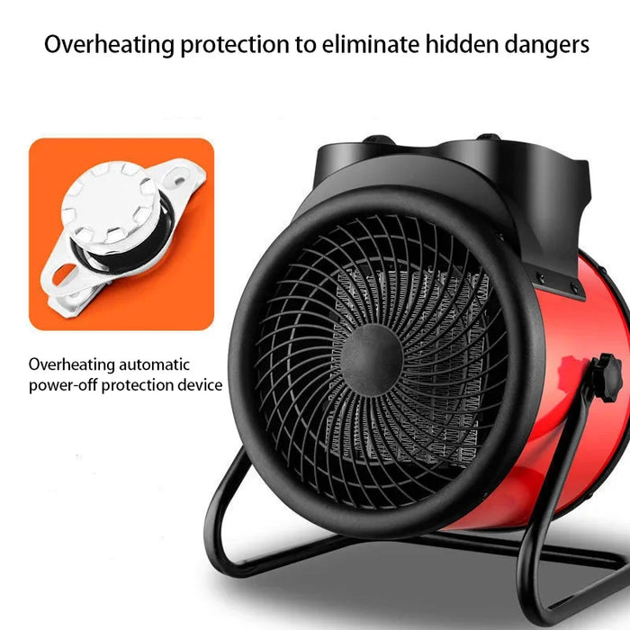 Large Area Poultry Heater 2000–3000W, Stainless Steel, 220V