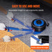 Adjustable Design 5Ton Pneumatic Air Jack for Various Vehicle Sizes