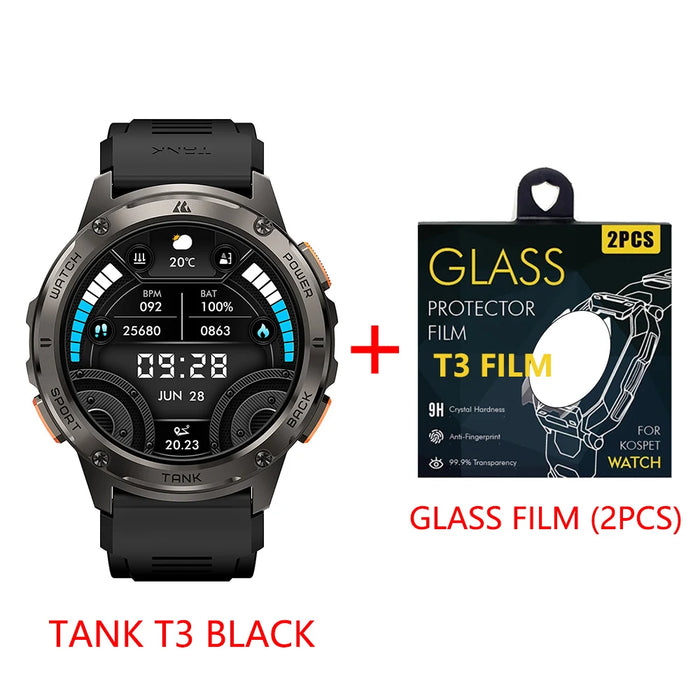 Smartwatch compatible with Android 51 and iOS 110 and above