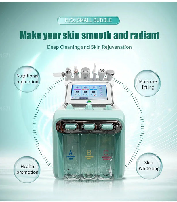 Portable 7-in-1 Skin Care Machine with Deep Cleaning System