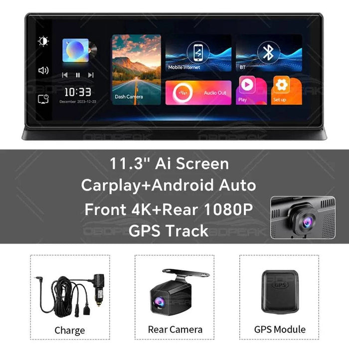 High Fidelity Audio with Wireless Bluetooth, FM Output, or AUX Connection