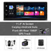 High Fidelity Audio with Wireless Bluetooth, FM Output, or AUX Connection
