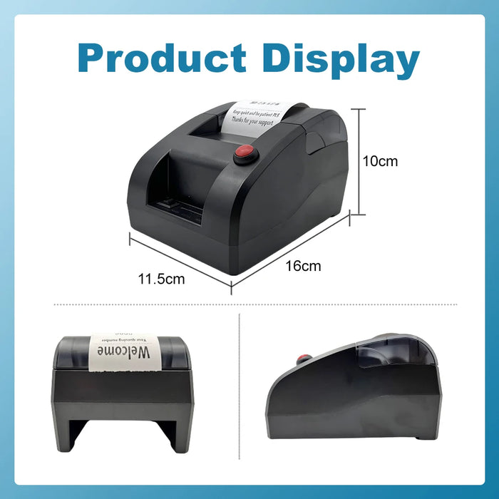Queue Ticket Dispenser Thermal Printer - Take A Number System