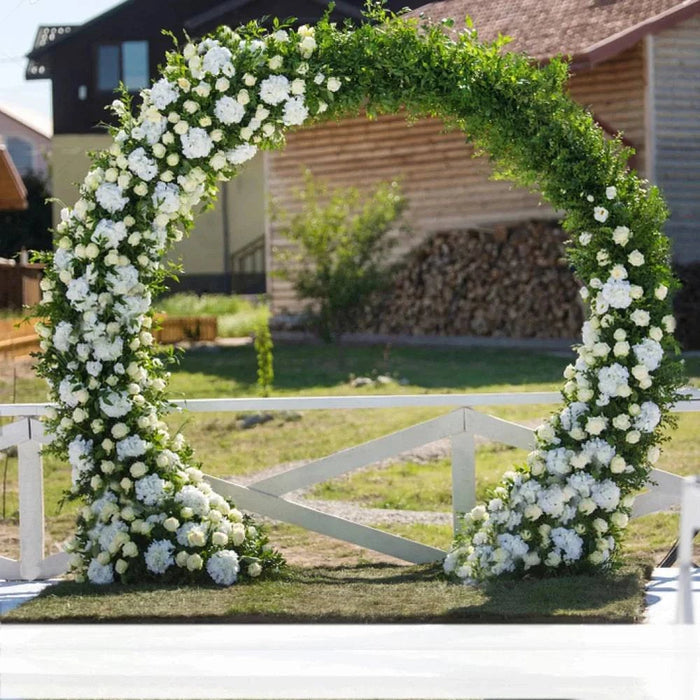  Durable wrought iron construction suitable for indoor and outdoor use 