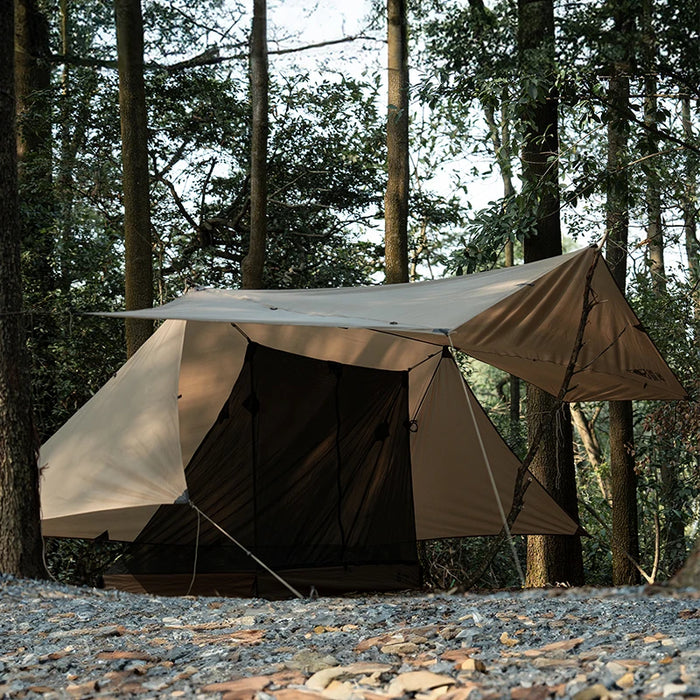 Versatile Outdoor Hammock Tarp, Waterproof, Compact, Durable