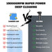 Long-Lasting Battery Turbo Jet Fan with Intelligent BMS Protection