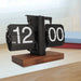  Retro-inspired clock with automatic turning mechanism 