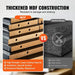 Durable and Waterproof MDF Construction with PVC Double-Decorative Surface