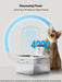 Silent 25L Stainless Steel Cat Water Fountain with Low Water Detection and Wireless Operation
