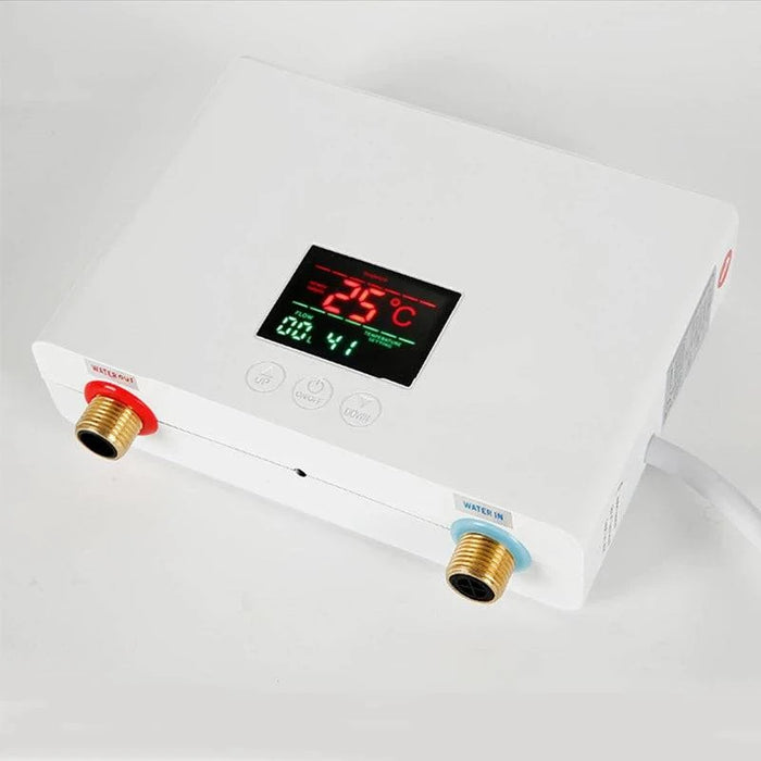 Instant Electric Water Heater 3000W/5500W Wall-Mounted 220V Bathroom & Kitchen Heating