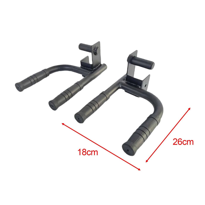 Quick and easy installation on most standard squat and power racks
