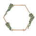 Rustic wedding arch with a timeless design for garden ceremonies