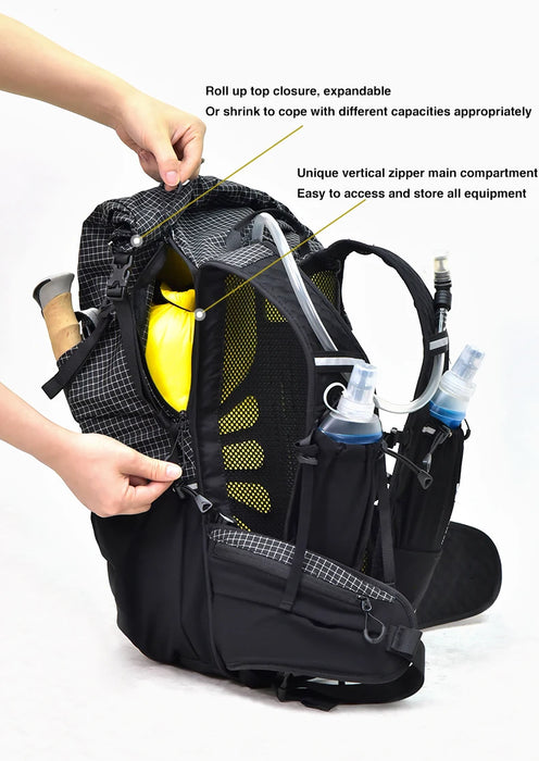 Portable 30L Outdoor Backpack for Hiking, Camping & Travel