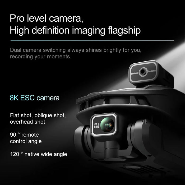 8K Professional GPS Drone with 5G WiFi & Obstacle Avoidance
