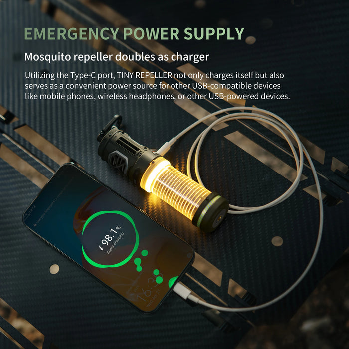 Outdoor Mosquito Repellent Light USB Rechargeable