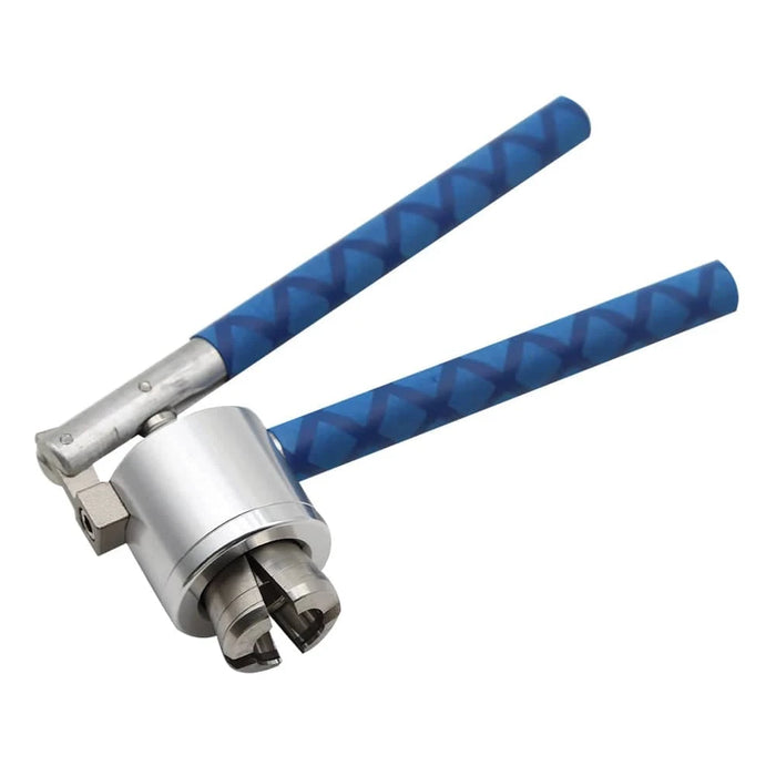 Equipped with a rubber handle for a comfortable grip during prolonged use