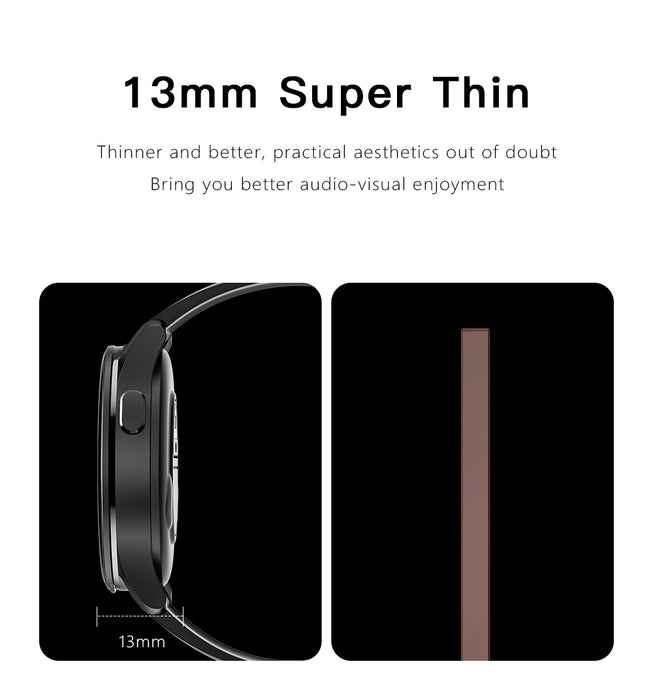 Smartwatch with heart rate and blood pressure monitoring
