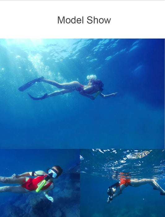 Unisex design made for all users, offering versatility in outdoor and underwater activities