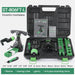 Includes clamps, flaring frame, pipe cutter, and kit box for convenience