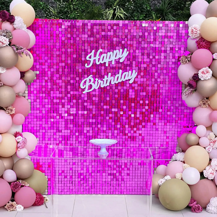 Glitter Decorative Tiles for Birthday
