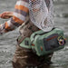 Waterproof floating dry waist bag designed for fishing and outdoor activities