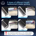 Ergonomic Design Cordless & Rechargeable Grooming Clipper with Guide Combs